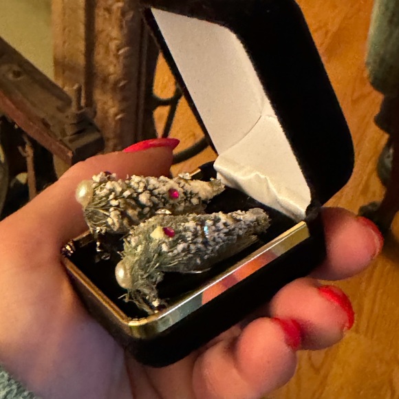 Bottle Brush trees earrings 🎄 - Picture 3 of 10